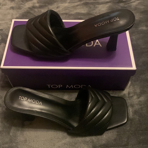 Top Moda low heel Sandal - Picture 1 of 8